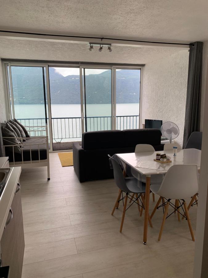 Le Lamartine, Vue Magnifique Face Au Lac Du Bourget Aix-les-Bains Exteriör bild