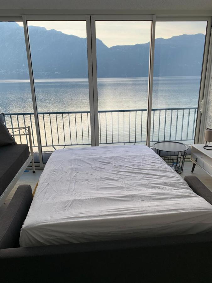 Le Lamartine, Vue Magnifique Face Au Lac Du Bourget Aix-les-Bains Exteriör bild